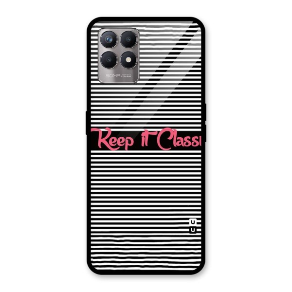 Keep It Classy Glass Back Case for Realme 8i