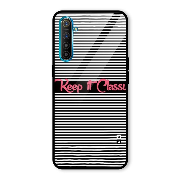 Keep It Classy Glass Back Case for Realme XT