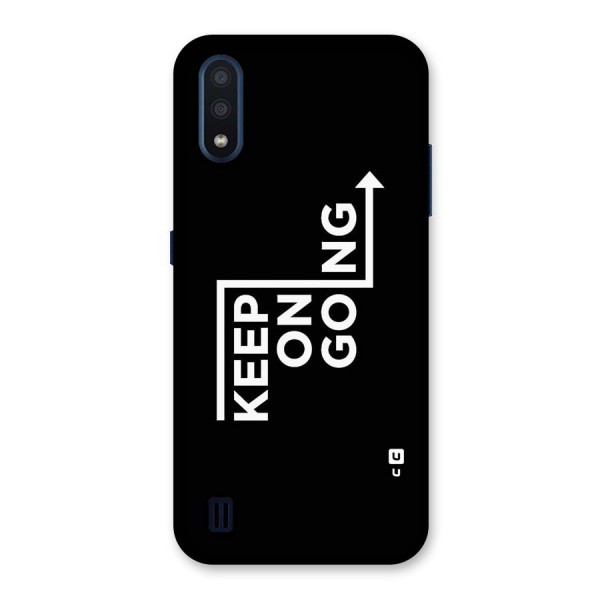 Keep On Going Back Case for Galaxy M01