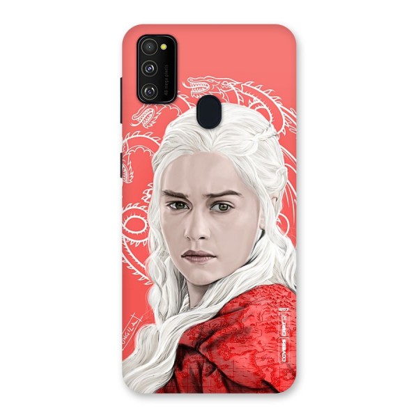 Khaleesi The Living Dragon Back Case for Galaxy M21