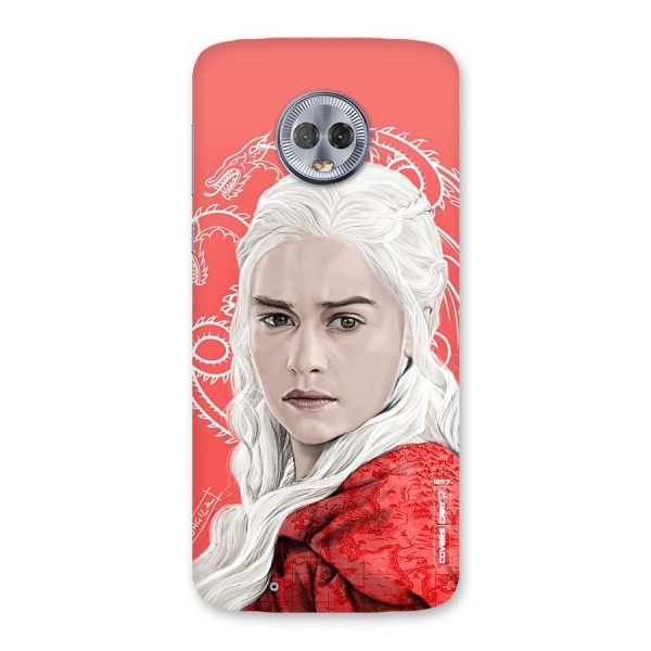 Khaleesi The Living Dragon Back Case for Moto G6