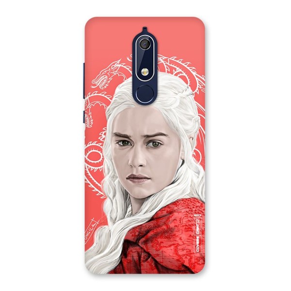 Khaleesi The Living Dragon Back Case for Nokia 5.1