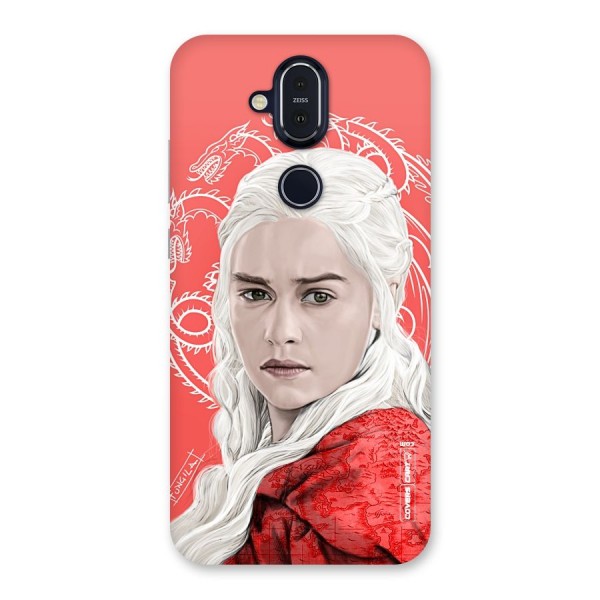 Khaleesi The Living Dragon Back Case for Nokia 8.1