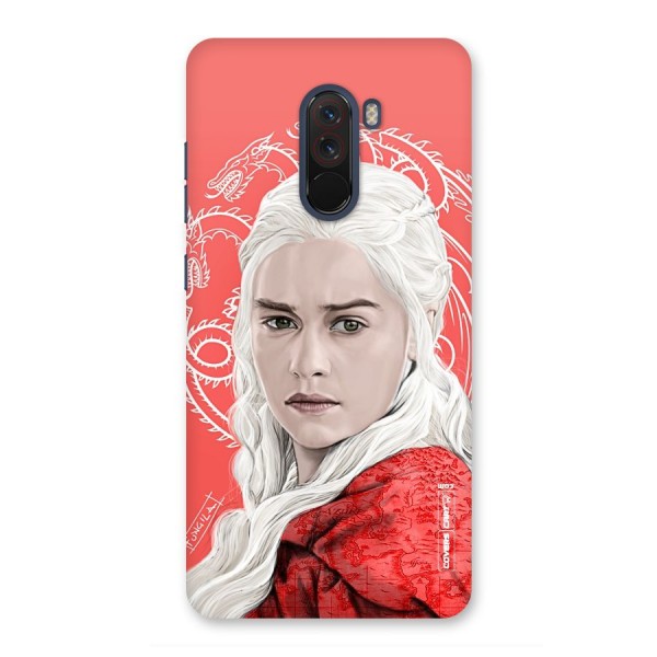 Khaleesi The Living Dragon Back Case for Poco F1