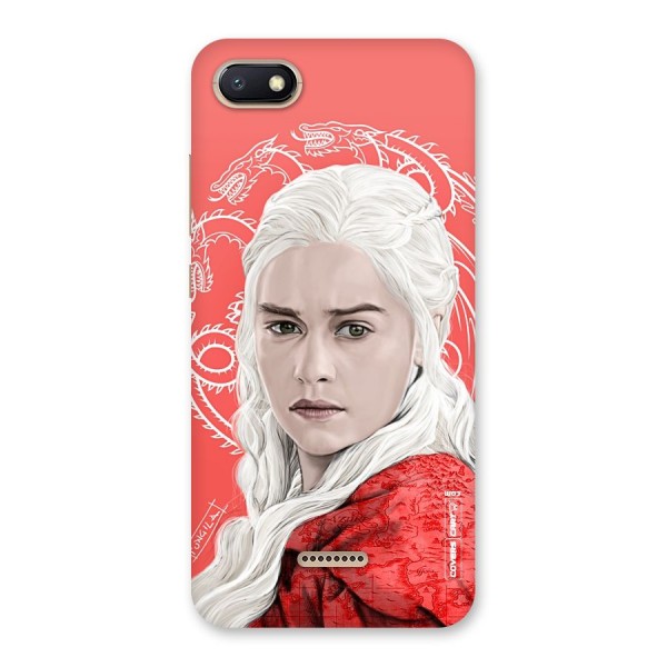 Khaleesi The Living Dragon Back Case for Redmi 6A