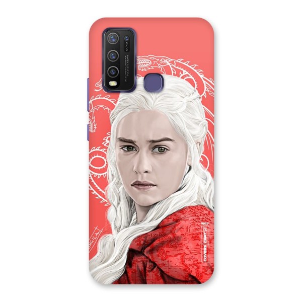 Khaleesi The Living Dragon Back Case for Vivo Y30