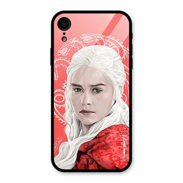 Khaleesi The Living Dragon Glass Back Case for XR