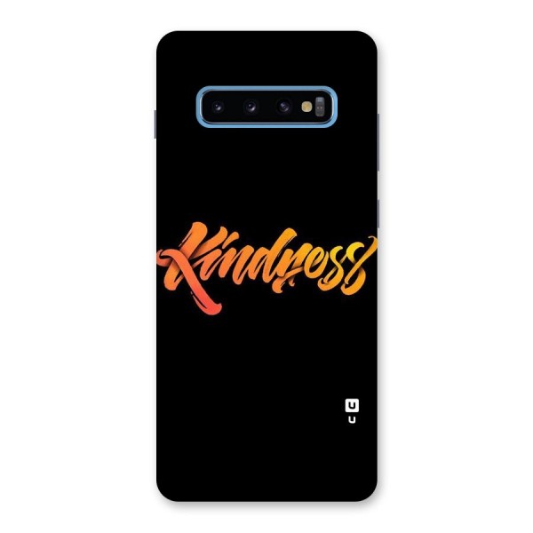 Kindness Back Case for Galaxy S10 Plus