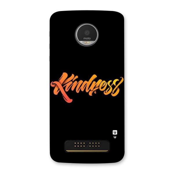 Kindness Back Case for Moto Z Play