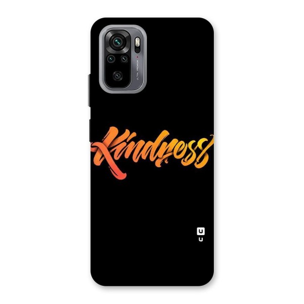 Kindness Back Case for Redmi Note 10