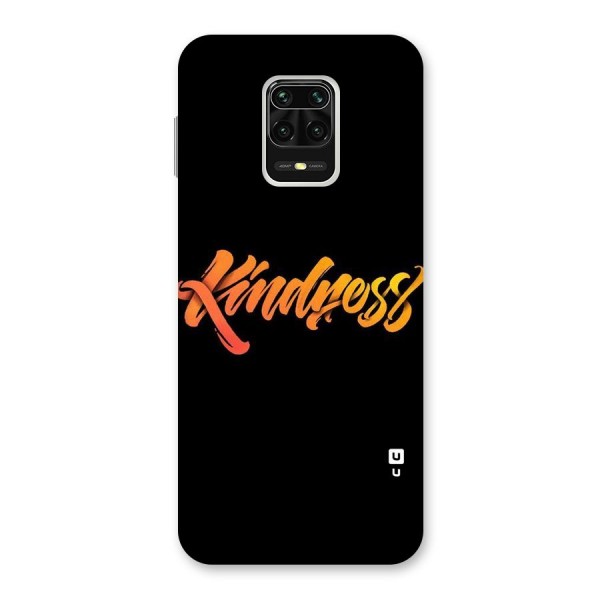 Kindness Back Case for Redmi Note 9 Pro Max