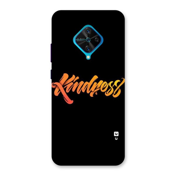 Kindness Back Case for Vivo S1 Pro