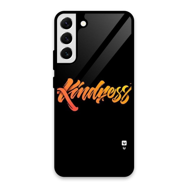 Kindness Glass Back Case for Galaxy S22 Plus 5G