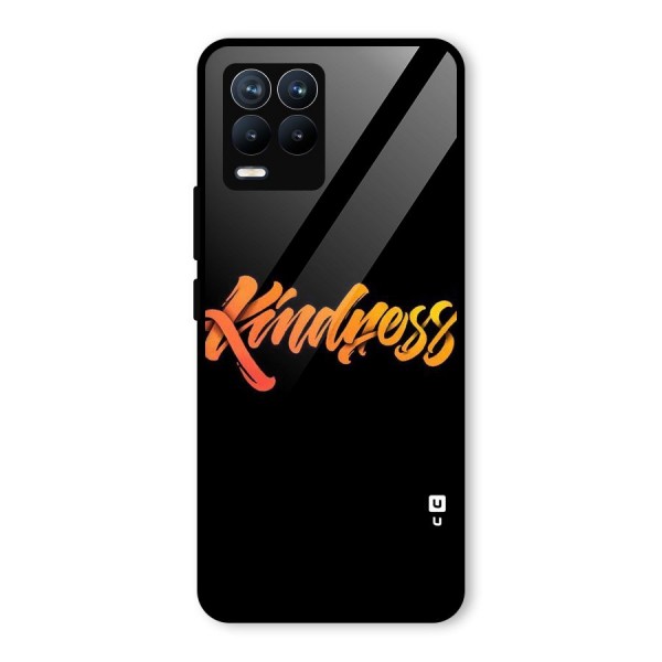 Kindness Glass Back Case for Realme 8 Pro