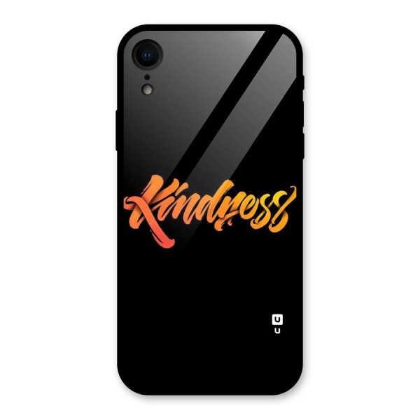 Kindness Glass Back Case for XR