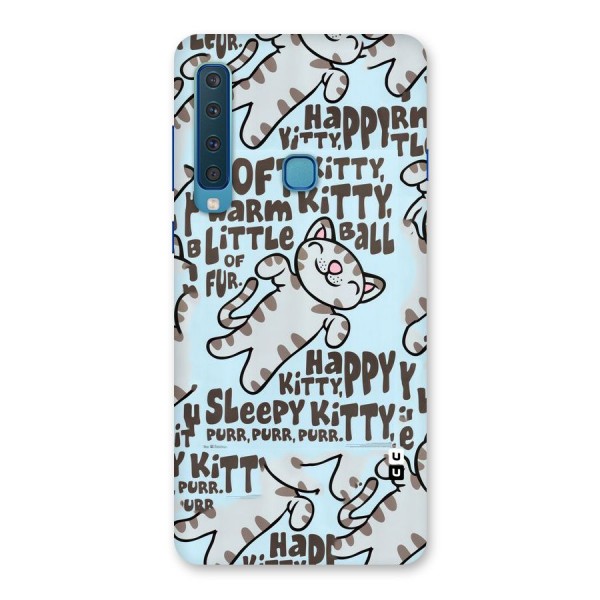 Kitty Pattern Back Case for Galaxy A9 (2018)