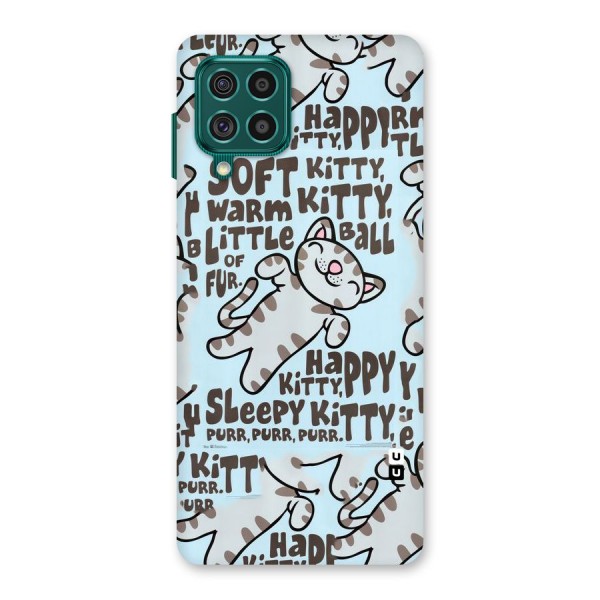 Kitty Pattern Back Case for Galaxy F62