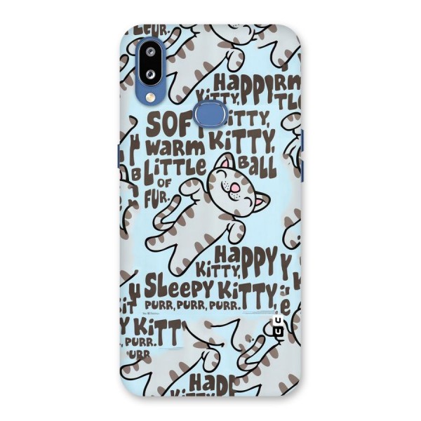 Kitty Pattern Back Case for Galaxy M01s