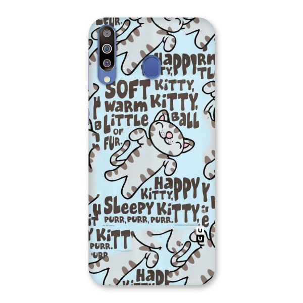 Kitty Pattern Back Case for Galaxy M30