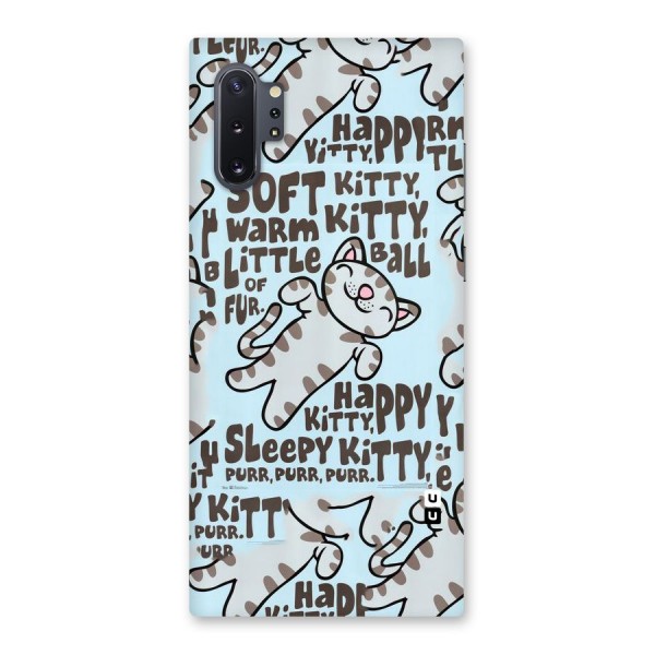 Kitty Pattern Back Case for Galaxy Note 10 Plus