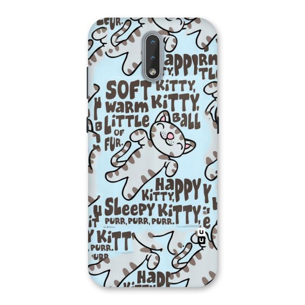 Kitty Pattern Back Case for Nokia 2.3