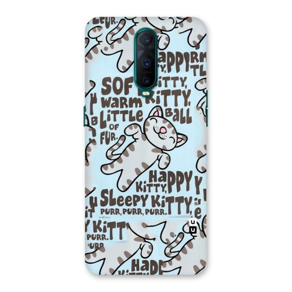 Kitty Pattern Back Case for Oppo R17 Pro