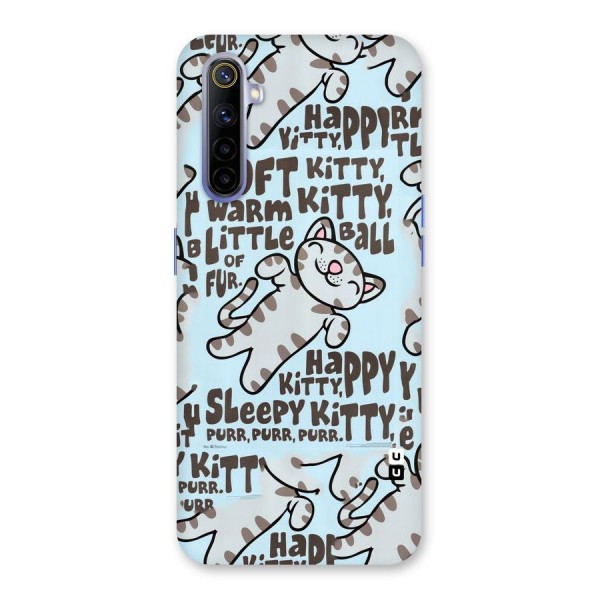 Kitty Pattern Back Case for Realme 6