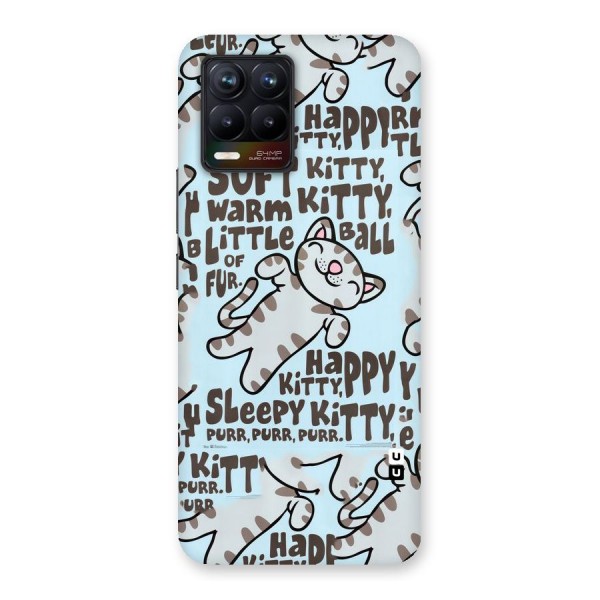 Kitty Pattern Back Case for Realme 8