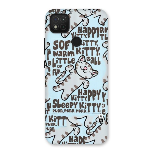 Kitty Pattern Back Case for Redmi 9C