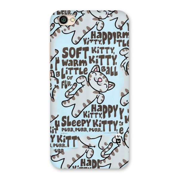 Kitty Pattern Back Case for Redmi Y1 Lite