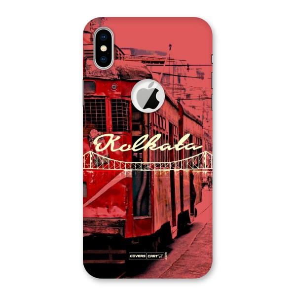 Kolkata Citystyle Back Case for iPhone XS Logo Cut