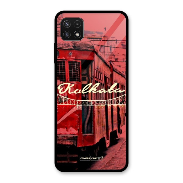 Kolkata Citystyle Glass Back Case for Galaxy A22 5G