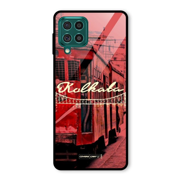 Kolkata Citystyle Glass Back Case for Galaxy F62