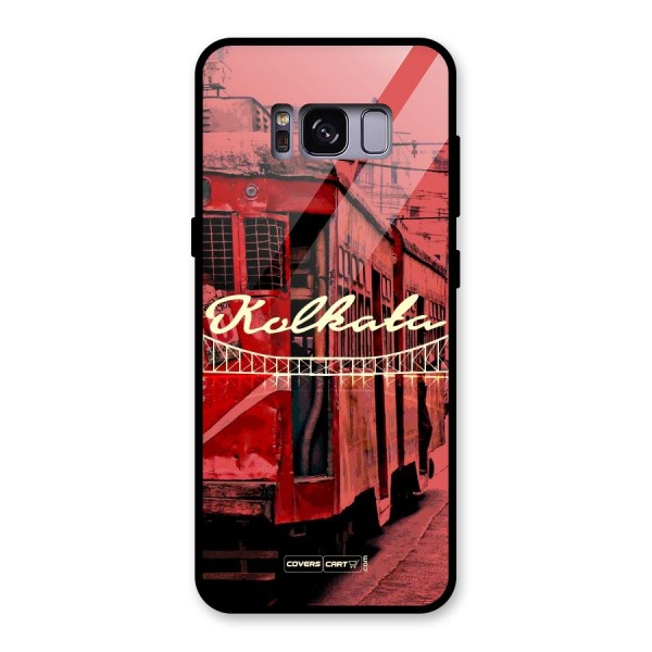 Kolkata Citystyle Glass Back Case for Galaxy S8