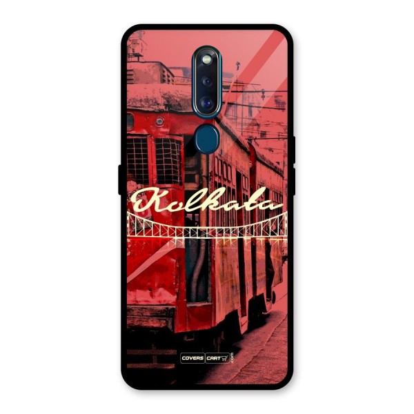 Kolkata Citystyle Glass Back Case for Oppo F11 Pro