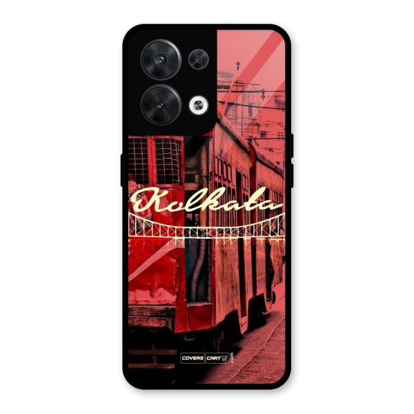 Kolkata Citystyle Glass Back Case for Oppo Reno8 5G