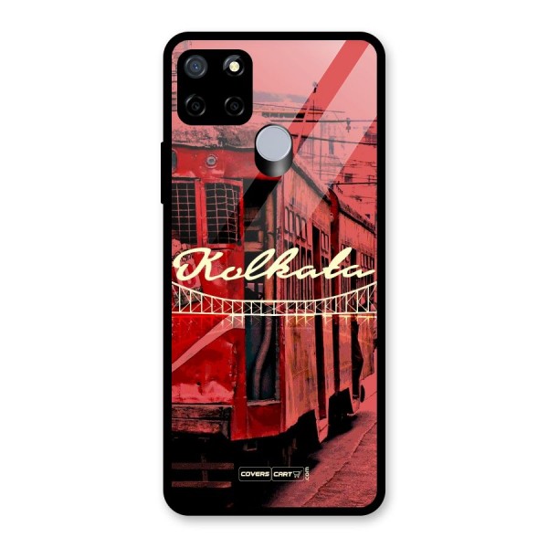 Kolkata Citystyle Glass Back Case for Realme C15