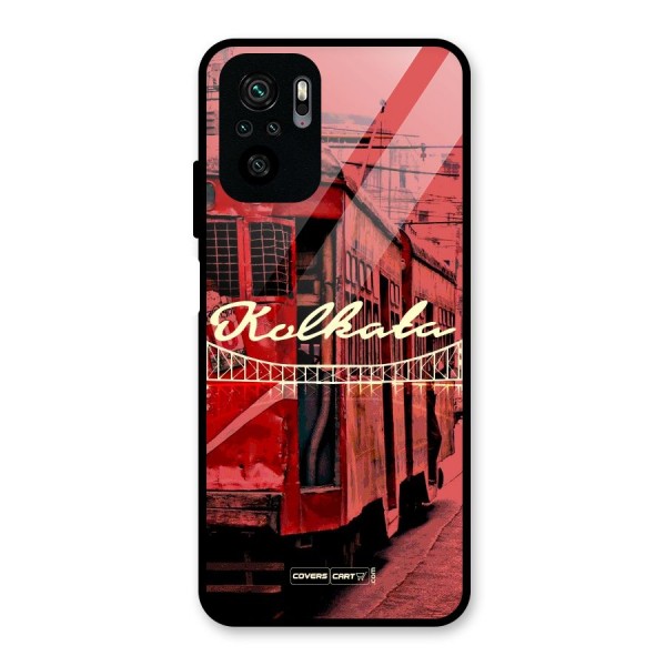 Kolkata Citystyle Glass Back Case for Redmi Note 10