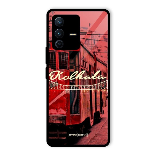 Kolkata Citystyle Glass Back Case for Vivo V23 Pro