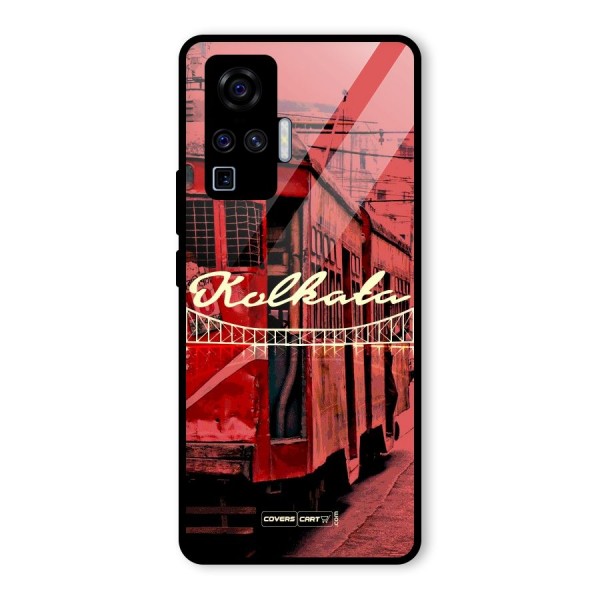 Kolkata Citystyle Glass Back Case for Vivo X50 Pro