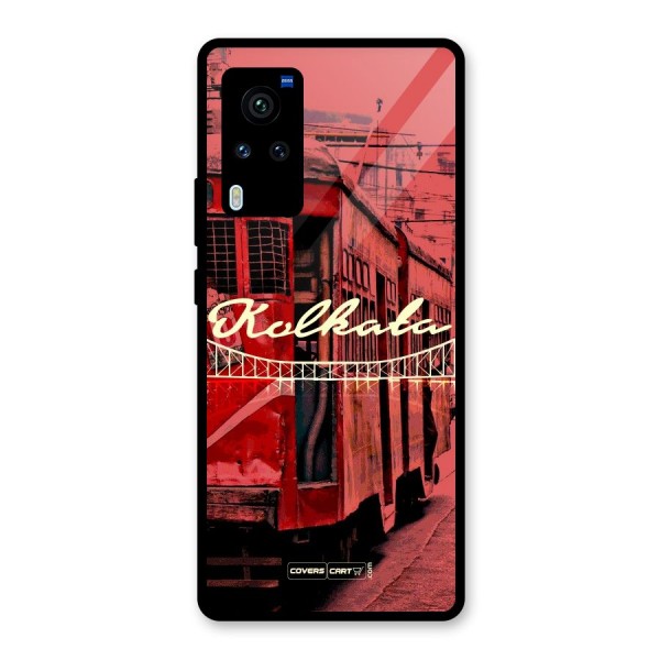 Kolkata Citystyle Glass Back Case for Vivo X60 Pro