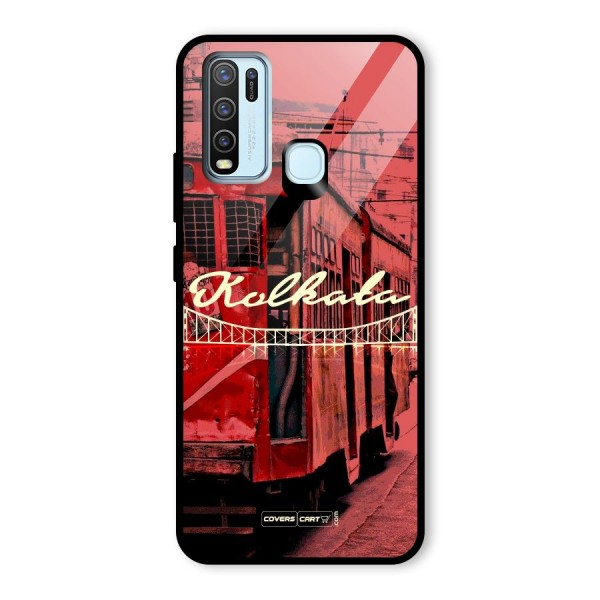 Kolkata Citystyle Glass Back Case for Vivo Y30