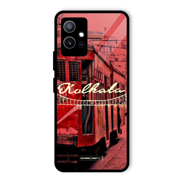 Kolkata Citystyle Glass Back Case for Vivo iQOO Z6