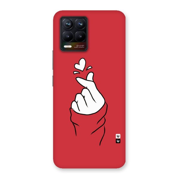 Korean Love Sign Back Case for Realme 8