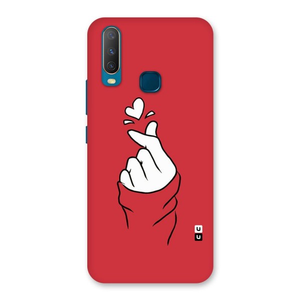 Korean Love Sign Back Case for Vivo U10