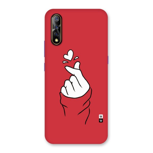 Korean Love Sign Back Case for Vivo Z1x