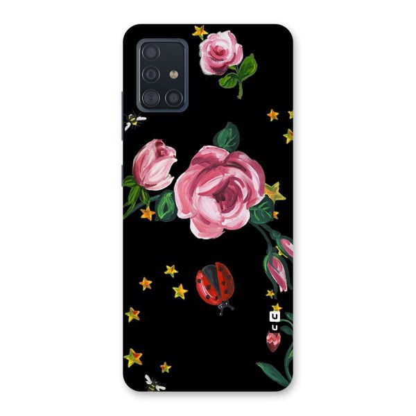 Ladybird And Floral Back Case for Galaxy A51