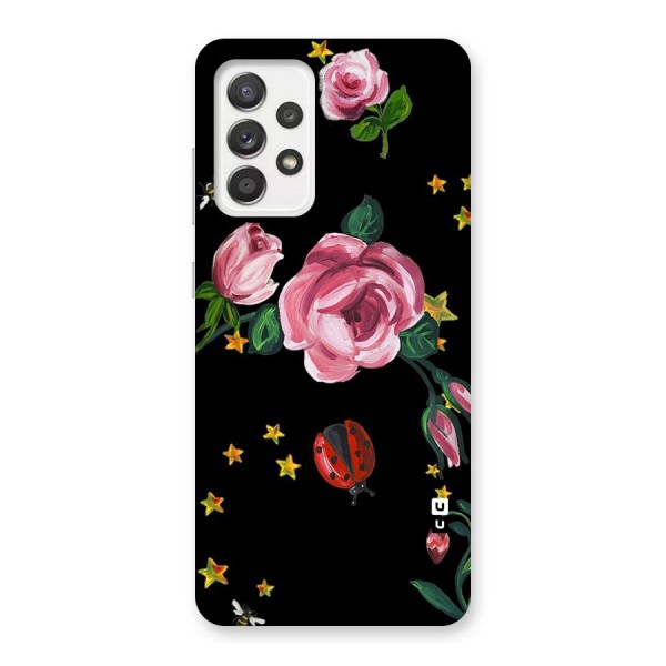 Ladybird And Floral Back Case for Galaxy A52