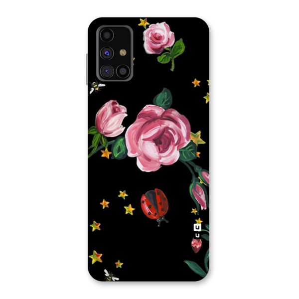 Ladybird And Floral Back Case for Galaxy M31s