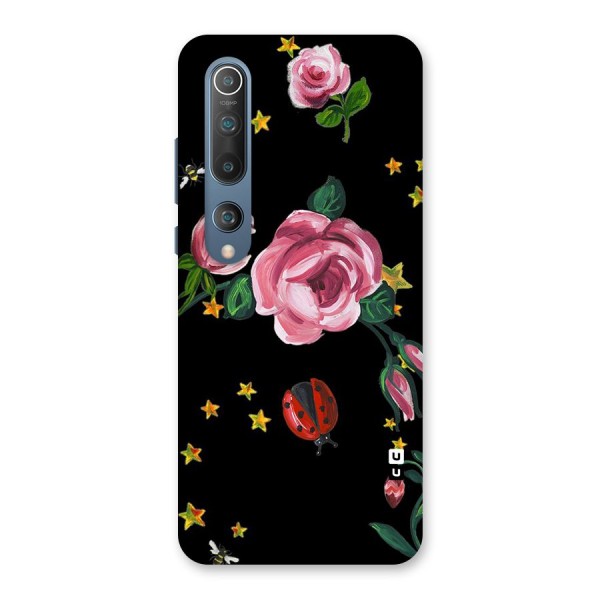 Ladybird And Floral Back Case for Mi 10